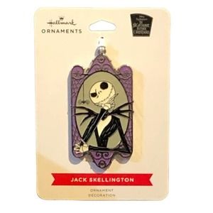 Jack Skellington #0006-The Nightmare Before Christmas Hallmark Enamel Ornament